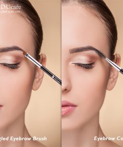 Alternative view of DUcare Brushes for Makeup Eyebrow Brush+Eyebrow Comb Spoolie Brush eyebrow makeup brushes beauty essentials blending eye