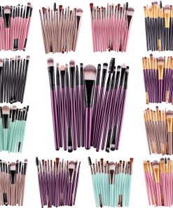 MANAGE Pro 15Pcs Makeup Brushes Set Eye Shadow Foundation Powder Eyeliner Eyelash Lip Make Up Brush Cosmetic Beauty Tool Kit Hot