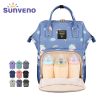 SUNVENO Fashion Mummy Maternity Diaper Bag Large Nursing Bag Travel Backpack Designer Stroller Baby Bag Baby Care Nappy Backpack SUNVENO Fashion Mummy Maternity Diaper Bag Large Nursing Bag Travel Backpack Designer Stroller Baby Bag Baby Care Nappy Backpack