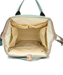 Alternative view of 2017 Fashion Mummy Maternity Nappy Backpack Bag Large Capacity Mom Baby Multifunction Outdoor Travel Diaper Bags For Baby Care