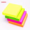 100 sheets 1colour 76*76mm Size color paper Memo Pad Sticky Notes Bookmark Point It Marker Memo Sticker Office School Supplies 100 sheets 1colour 76*76mm Size color paper Memo Pad Sticky Notes Bookmark Point It Marker Memo Sticker Office School Supplies