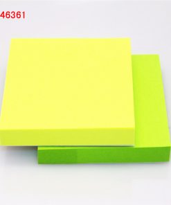 Alternative view of 100 sheets 1colour 76*76mm Size color paper Memo Pad Sticky Notes Bookmark Point It Marker Memo Sticker Office School Supplies