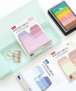 Alternative view of 1 PCS Gradient Color Memo Pad Sticky Notes Memo Notebook Stationery Note Paper Stickers School Supplies