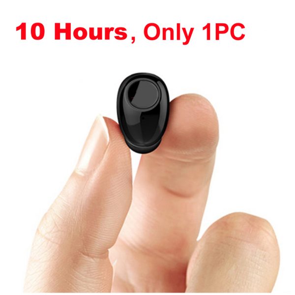 NVAHVA Mini Bluetooth Earphone 10 Hrs Working, Bluetooth Headset Wireless Earbud Earphone Hands-free For Car Driving Phone Sport