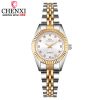CHENXI Women Golden & Silver Classic Quartz Watch Female Elegant Clock Luxury Gift Watches Ladies Waterproof Wristwatch