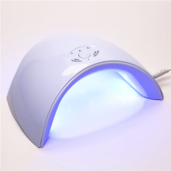 New 36W UV Led Lamp Nail Dryer For All Types Gel 12 Leds UV Lamp for Nail Machine Curing 60s/120s Timer USB Connector