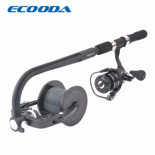 ECOODA Fishing Line Spooler Portable Reel Spool Spooling Station System for Spinning or Baitcasting Fishing Reel Line Winder