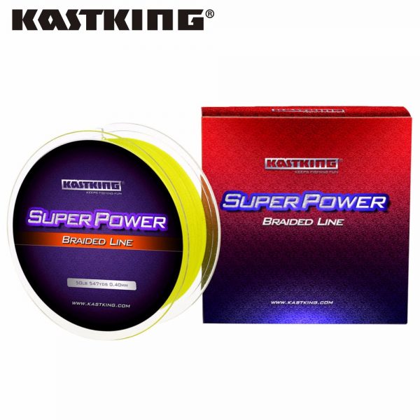 KastKing SuperPower 300/500/1000m 4 Strand 10LB - 80LB PE Braided Fishing Line Strong Multifilament Line Carp Fishing Saltwater