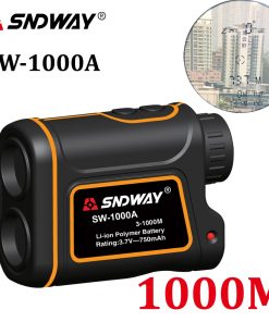 Telescope Laser Rangefinder 1000m Laser Distance Meter 7X Monocular Golf hunting laser Range Finder tape Measure Roulette sports