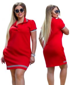 Alternative view of Women's Sport Style Oversized Mini Dress