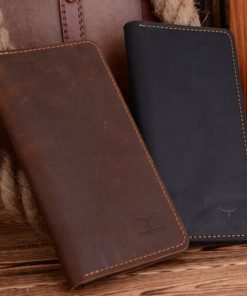 Large Leather Fashion Wallet for Men