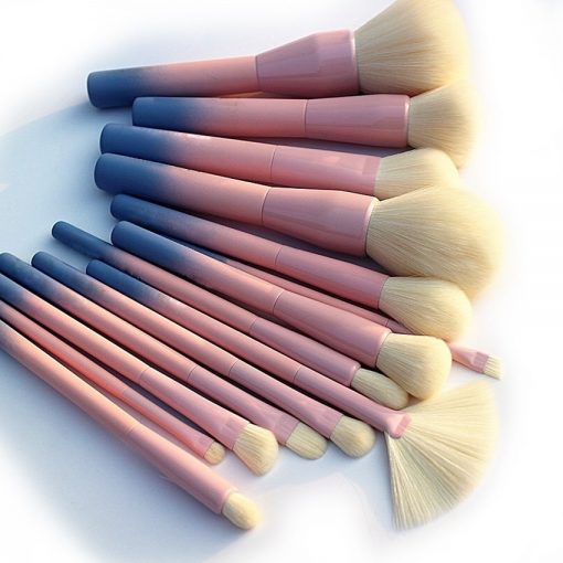 Gradient Color Makeup Brushes 14 pcs/Set