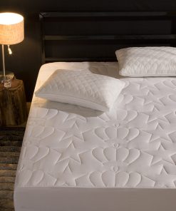 Alternative view of Polyester Fiber Soft Mattress Cover