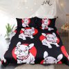 Graphic French Bulldog Pattern Bedding Set