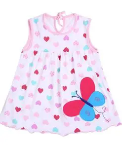 Alternative view of Casual Cotton Baby Girls Summer Dress