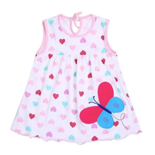 Casual Cotton Baby Girls Summer Dress