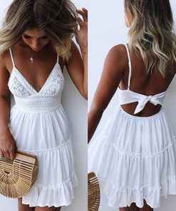 Alternative view of Women's Lace Backless Dress