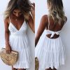 Women’s Lace Backless Dress Women’s Lace Backless Dress