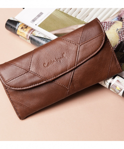 Alternative view of Women's Patchwork Leather Clutch