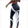 Women’s Striped Honeycomb Printed Leggings