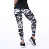 Camouflage Elastic Leggings for Woman