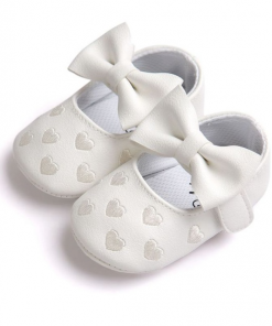 Alternative view of Lovely Patterned Leather Baby Girl's Shoes