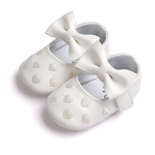 Lovely Patterned Leather Baby Girl's Shoes