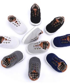 Alternative view of Cross-Tied First Walkers For Baby Boys And Girls