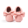 Fashion Comfortable Leather Baby Girl’s Shoes with Bow