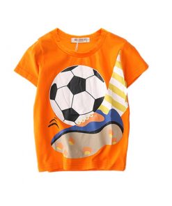 Alternative view of Loose Boy's Vehicle Print Cotton T-Shirt