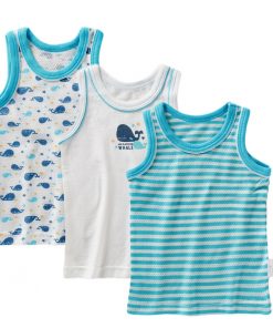 Alternative view of Sleeveless T-shirts for Boys 3 Pcs Set