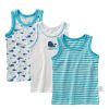 Sleeveless T-shirts for Boys 3 Pcs Set Sleeveless T-shirts for Boys 3 Pcs Set