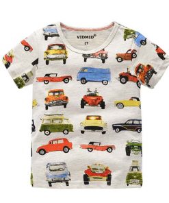 Alternative view of Kid's Printed Cotton T-Shirt