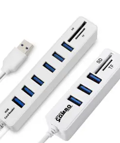 Alternative view of Fireproof Hight Speed Combo USB Hub