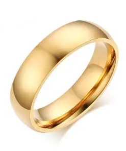 Alternative view of Solid Patterned Men's Ring