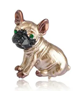 Alternative view of Women's Cute Pug Brooch