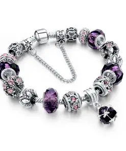 Alternative view of Women's Tibetan Silver Charm Bracelet