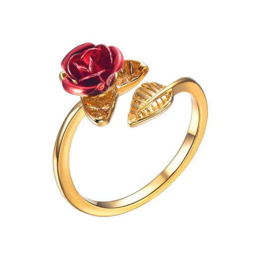 Rose Shaped Design Women's Ring