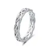 Women’s Twisted Shaped Silver Ring