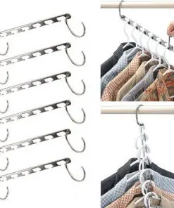 Alternative view of Creative Space Saver Hangers Organizer