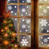 Christmas Snowflake Window Stickers 48 Pcs Set
