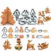 3D Christmas Cookie Molds 8 pcs/Set 3D Christmas Cookie Molds 8 pcs/Set