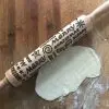Christmas Embossed Rolling Pin Christmas Embossed Rolling Pin