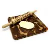Christmas Pattern Wooden Rolling Pin