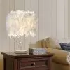 Elegant Reading Feather Lamp