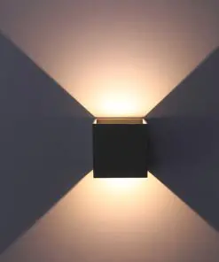 Alternative view of Waterproof Outdoor Cube LED Wall Light