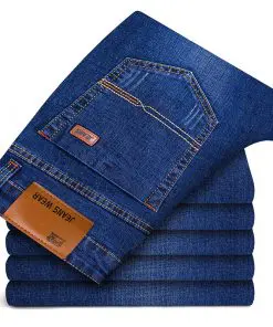Alternative view of Men's Blue Denim Jeans