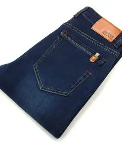 Alternative view of Men's Blue Straight Jeans