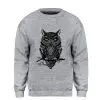 Casual Winter Owl Printed Men’s Cotton Sweatshirt Casual Winter Owl Printed Men’s Cotton Sweatshirt