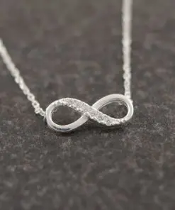 Alternative view of Women's Infinity Symbol Pendant Necklace